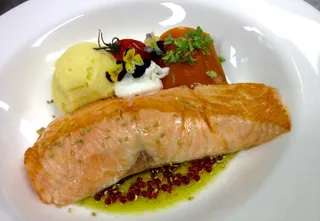 Atlantic salmon citrus and soy