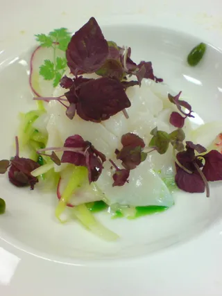 Scallop and dill oil