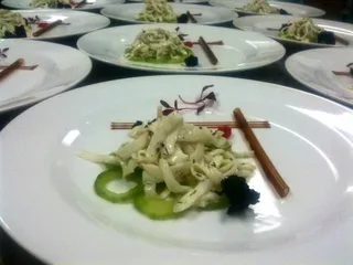 Squid and citrus soy