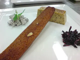 Wattle seed cream brulee